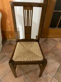 Sedie in legno