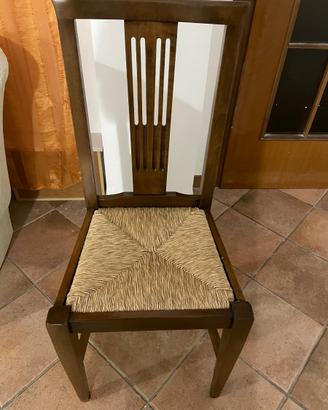 Sedie in legno