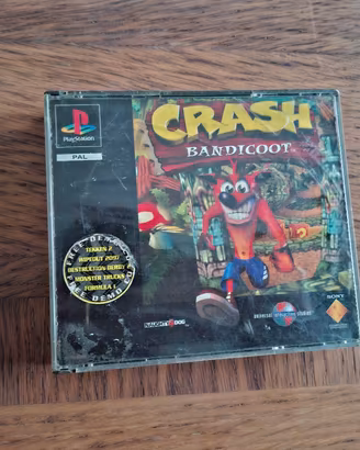 Crash Bandicoot PS1 Black Label modellismo 