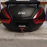 GIVI V47 Monokey - Bauletto Moto Carbonio + Access