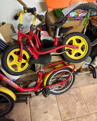 3 biciclette PUKY per bambini – Tre misure diverse