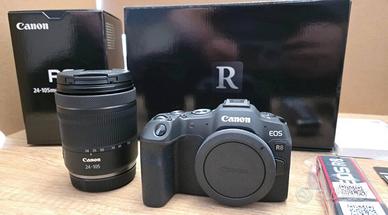 canon eos r8 con obiettivo rf 24-105 f/4-7.1