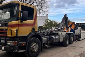 scania ribaltabile scarrabile e gru 
