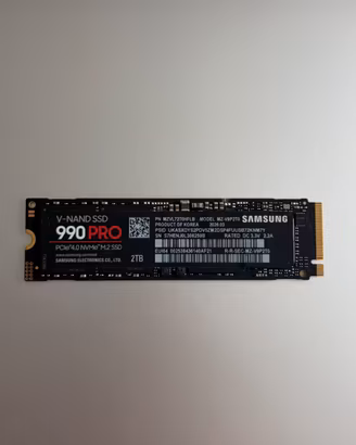 NUOVA Samsung 990 PRO 2TB  +GARANZIA 5 Anni