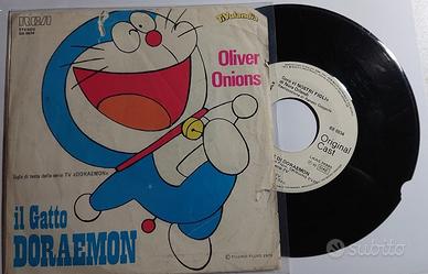 Il Gatto Doraemon 45 giri promo '82 scheggiato
