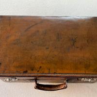 Valigia cuoio vintage