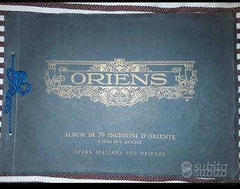 ORIENS 70 incisioni d’Oriente 1929 cromolitografie