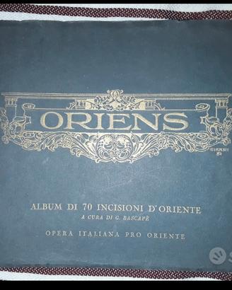 ORIENS 70 incisioni d’Oriente 1929 cromolitografie