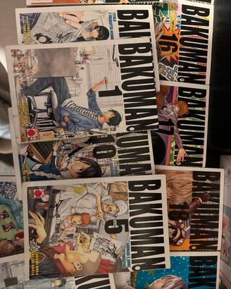 Bakuman intera serie manga giapponesi