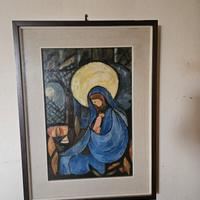 Quadro Madonna con Bambino – dipinto 