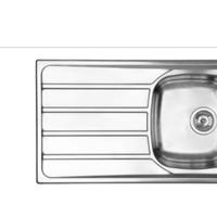 Lavandino cucina 86x50 1VD