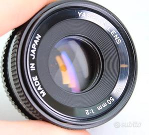 yaschica 50mm f2 
