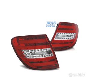 FANALI PER MERCEDES CLASSE C W204 SW 07-11 LEDBAR 