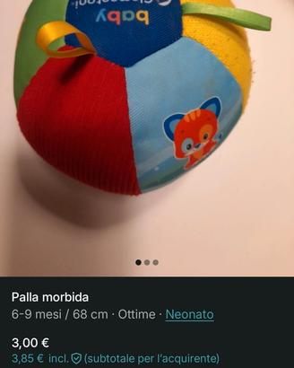 palla neonato 