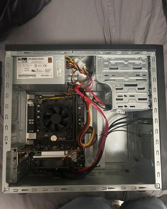 PC Desktop Gaming Entry-Level RX 460 4GB, Wi-Fi