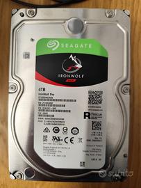 HARD DISK INTERNO SEAGATE IRONWOLF NAS 3.5” 4TB