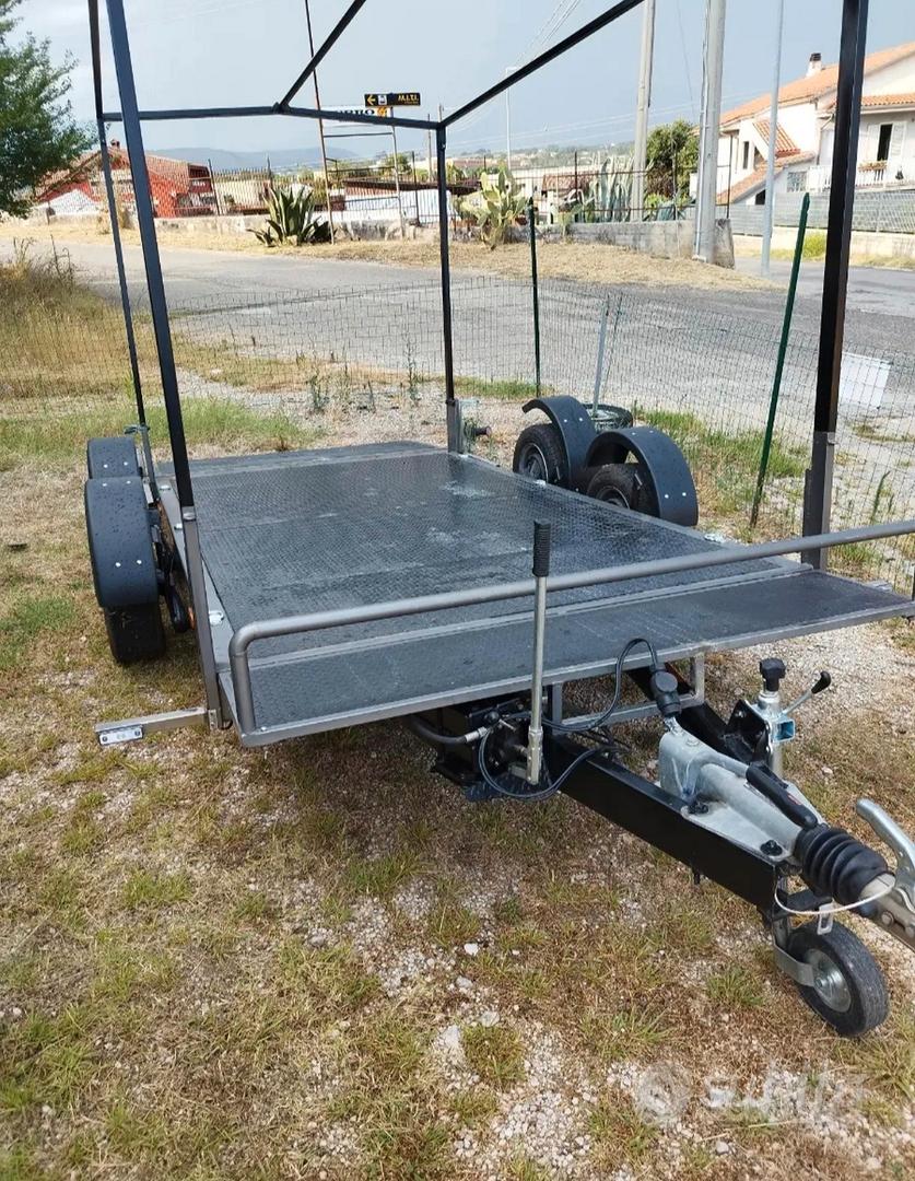 rimorchio 2400kg + navara con traino 3000kg - Auto In vendita a Frosinone