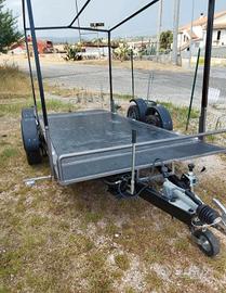 rimorchio 2400kg + navara con traino 3000kg