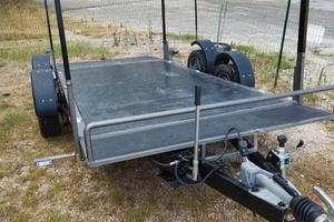 rimorchio 2400kg + navara con traino 3000kg