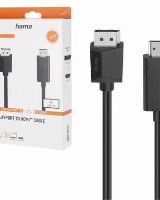 Cavo Display port - HDMI 1.5mt