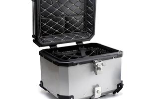 Baule per moto in alluminio