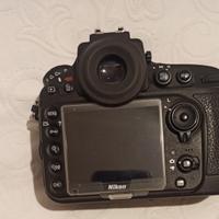 Nikon D800 con bgrip