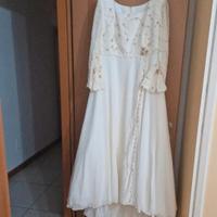 Abito da sposa sartoriale da atelier 