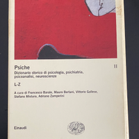Dizionario storico "Psiche"  Einaudi prima edizion