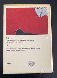 Dizionario storico "Psiche"  Einaudi prima edizion