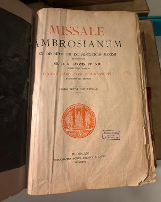 Missale Ambrosianum  1934