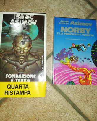 Libri Isaac Asimov: Norby - Fondazione e terra 
