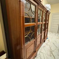 Libreria vetrina in legno