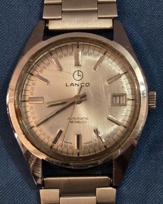 Orologio Lanco  Automatic Incabloc Vintage 