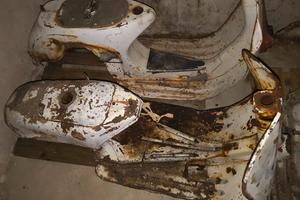 Telaio vespa faro basso e GS 160