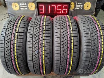 SET 4 PNEUMATICI DA NEVE COME NUOVI 235 60 18 PER 