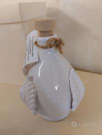 Pumo Oliera in Ceramica Bianca Pugliese, Nuovo