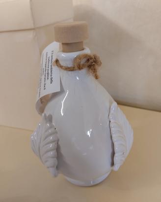 Pumo Oliera in Ceramica Bianca Pugliese, Nuovo