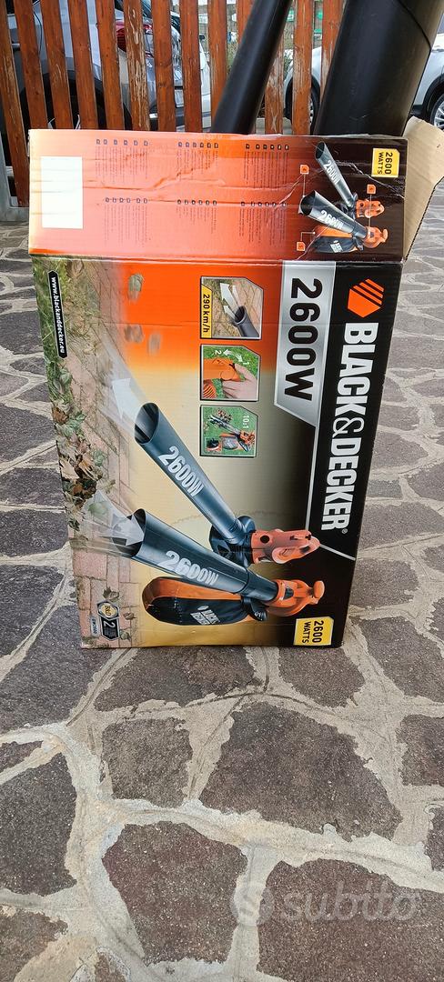 aspiratore soffiatore Black & Decker a filo - Giardino e Fai da te In  vendita a Chieti