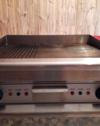 Piastra Elettrica   Fry Top Professionale