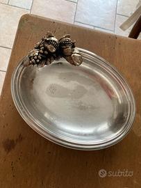 Porta oggetti/altro argento 1000 placcato Fantin