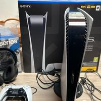PS5 Digital + SteelSeries Arctis Nova 7P