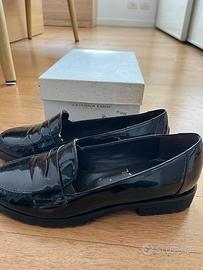 Mocassini Arianna Emme in vernice nera - Taglia 36