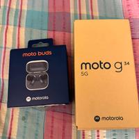 Motorola Moto g34 e Moto buds