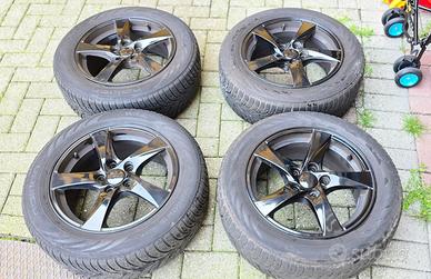 Cerchi in lega neri originali Volvo 