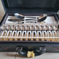 Servizio di 75 posate in acciaio inox Rostfrei