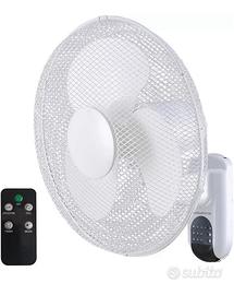 Ventilatore a muro con telecomando