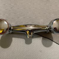 Rubinetto da cucina argento lucido