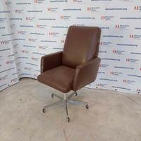Poltrona Vintage anni 60-70 in pelle
