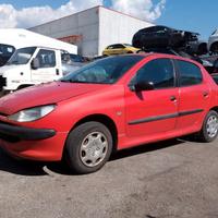 RICAMBI PER PEUGEOT 206 1.1 - ANNO 2000 - BENZINA