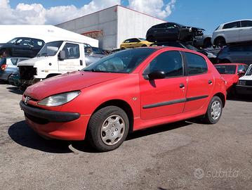 RICAMBI PER PEUGEOT 206 1.1 - ANNO 2000 - BENZINA